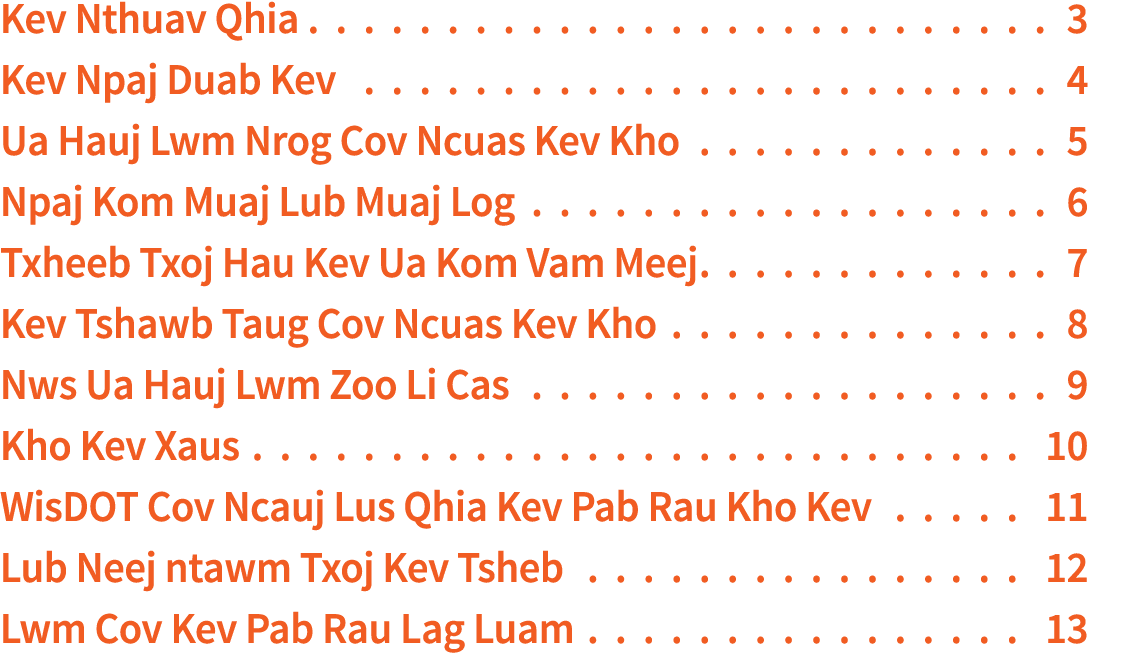 Kev Nthuav Qhia 3 Kev Npaj Duab Kev 4 Ua Hauj Lwm Nrog Cov Ncuas Kev Kho 5 Npaj Kom Muaj Lub Muaj Log 6 Txheeb Txoj H   