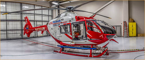 UW Health Med Flight helicopter