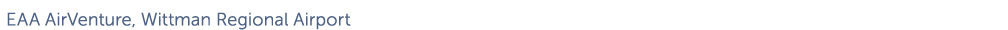 EAA AirVenture  Wittman Regional Airport