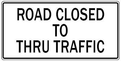 sign-2-closed-to-thru