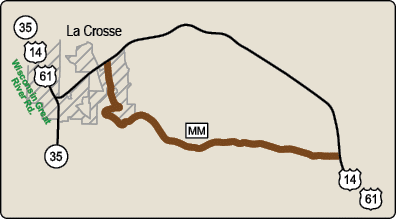 Map of Rustic Road 26