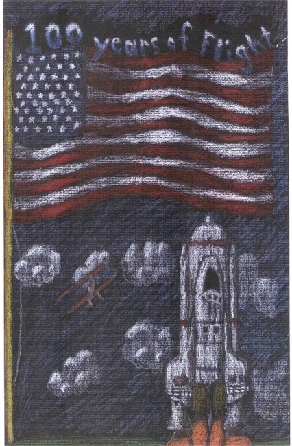 2003 Aviation Art Contest 10-13 2nd Place