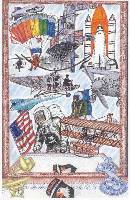2003 Aviation Art Contest 14-17 1st Place