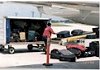 Handling luggage from an airliner