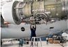 Performing maintenance on a jet engine