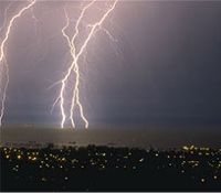 Lightning on the horizon