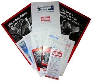Items in an employer toolkit.
