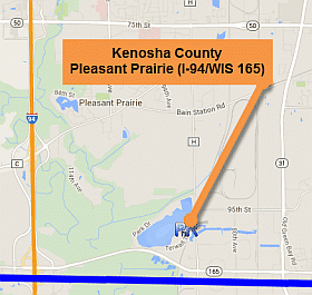 Kenosha County park and ride lot 30-30.