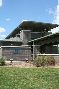Milwaukee Airport Railroad Station - front view