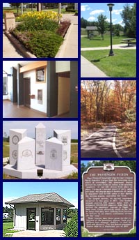 Rest area number 54 photo collage.
