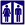 Men's and women's rest rooms
