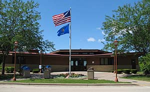 Rest area 106 located at the US 61/151 interchange near Kieler in Grant County