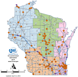 Statewide work zones and detours Statewide work zones and detours