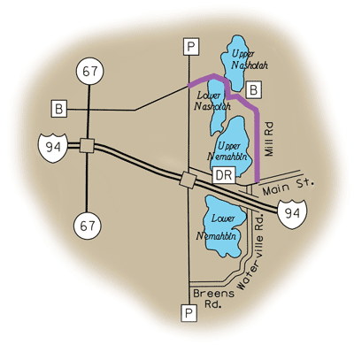Map of Rustic Road 10