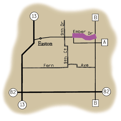 Map of Rustic Road 14