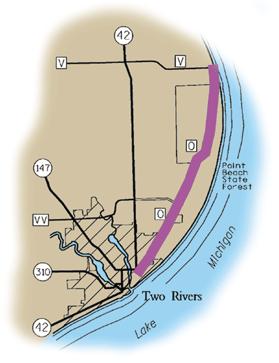 Map of Rustic Road 16