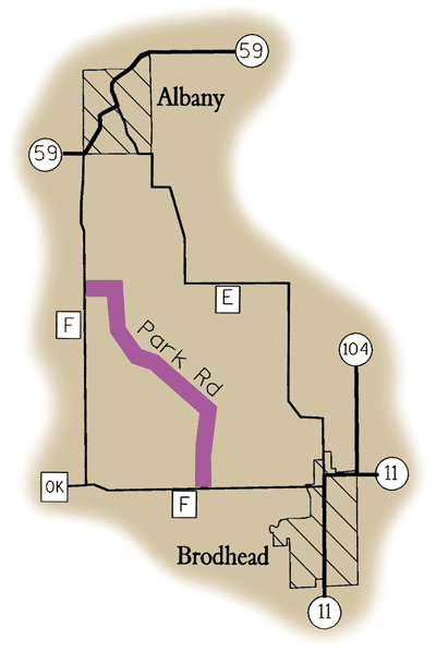 Map of Rustic Road 27