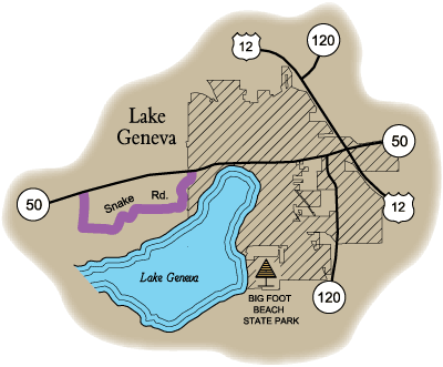 Map of Rustic Road 29