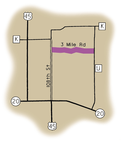 Map of Rustic Road 37