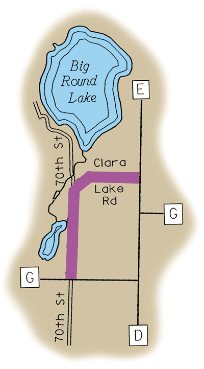 Map of Rustic Road R41