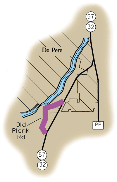 Map of Rustic Road 46
