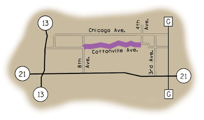 Map of Rustic Road 50