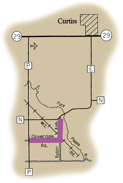 Map of Rustic Road 73