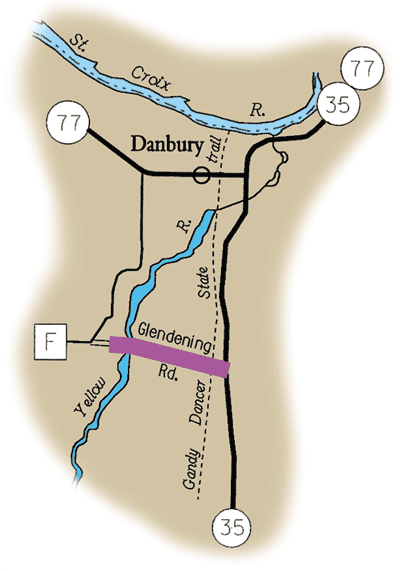 Map of Rustic Road 79