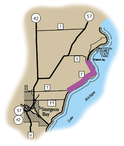 Map of Rustic Road 9