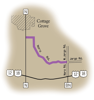 Map of Rustic Road 96